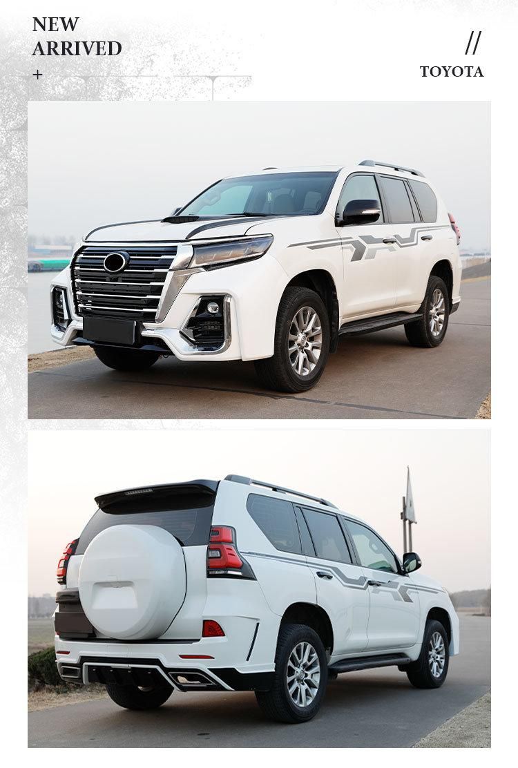 Gbt 2022 Fast Shipping Auto Upgrade Navigator Body Kit for 2018-on Toyota Land Cruiser Prado Car Accessories Fj150 Headlight