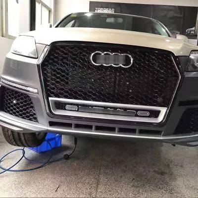 Auto Parts Car Body Kit with Bumper and Grille for 2012 2013 2014 2015 Audi Q7 Upgrade to Rsq7