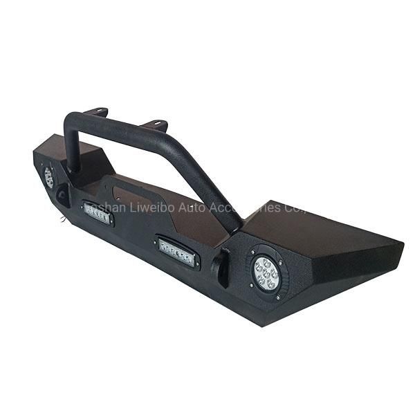 China Manufacturer 4X4 Auto Parts Front Bumper Bullbar for Jeep Wrangler