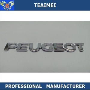 Car Logo Chrome ABS Plastic Car Letter Emblems for Auto Parts