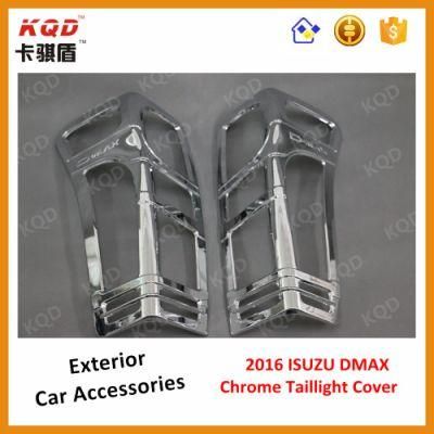 Cheap Wholesale Chromed Rear Light Cover for Isuzu D-Max
