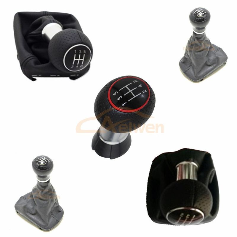 Aelwen Auto Parts Shift Auto Car Gear Knob Fit for Audi A3 A6 A5 A4 A4l Q5 B8 OE 8K1713139b 8e0863278dd 8L0863279A 443711141K 443711141
