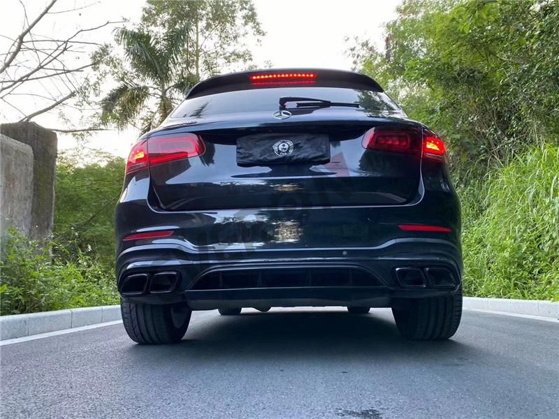 X253 2020 Glc63s Rear Diffuser with Exhaust for Mercedes Benz Glc Class