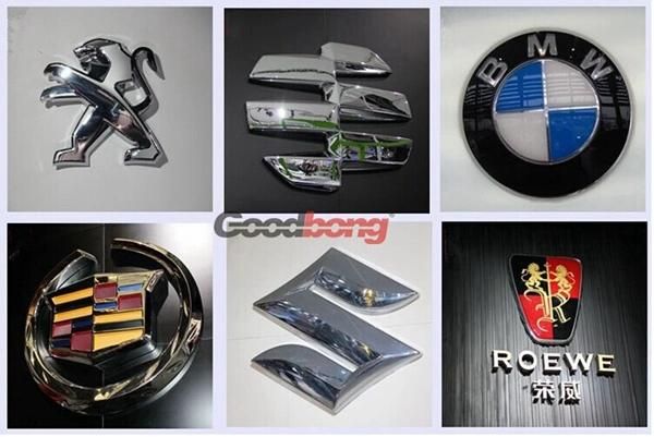 Outdoor Advertisng Plastic Chrome Car Logo LED Sign