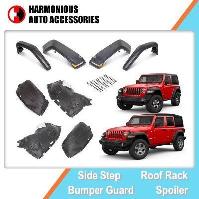 Auto Parts OEM and off-Road Fenders for Jeep Wrangler (JL) 2018 2019 Sahara Rubicon Wheel Arches