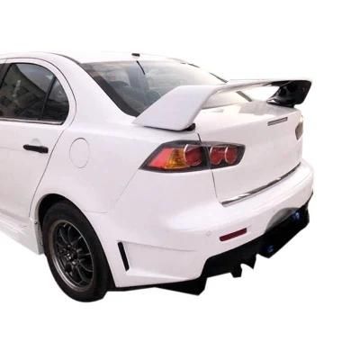 ABS High Quality Material Automotive Retrofit Paint Mitsubishi Evo 8 Generation Rear Spoiler