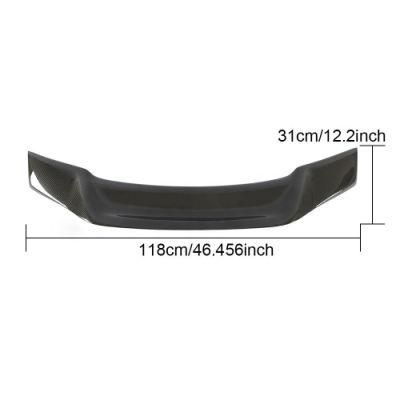 Rear Roof Lip Spoiler for Audi A3 S3 RS3 Sedan 4-Door 2014-2019 R Style
