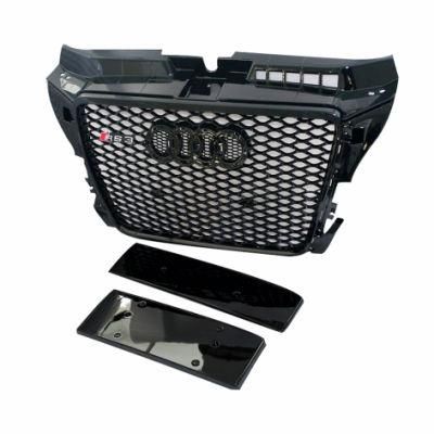 Car Grille Accessories Air Intake Car Front Bumper Grille for 08-12 Audi A3 RS3 Kit