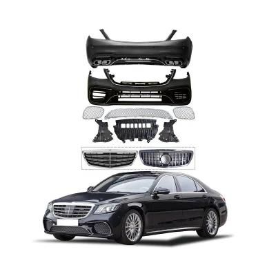 S Class S65 2018 Front Bumper Grille Rear Bumper Assembly for Mercedes Benz