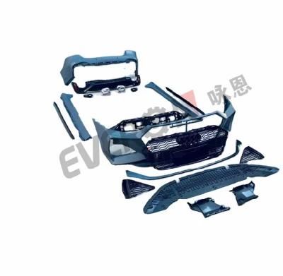 RS7 Front and Rear Bumper with Side Skirt Body Kit for Audi A7 C8 2019-2021