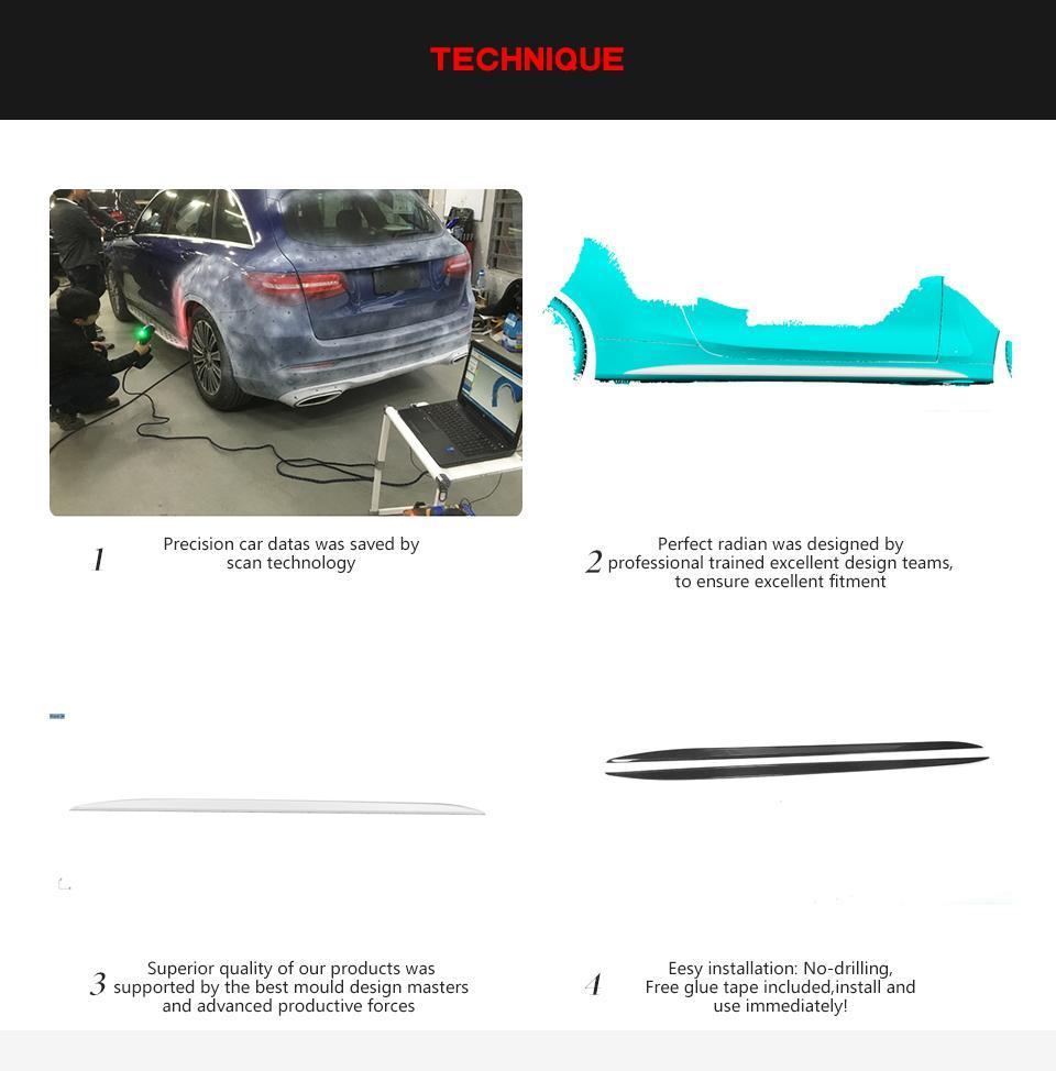 Carbon Fiber Side Skirts for BMW 4 Series G22 G23 M-Sport 2019-2021