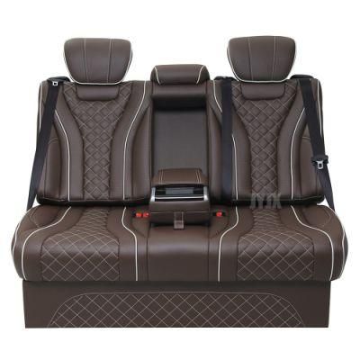 Jyjx056 Sumptuous Leather Bus MPV Van Triple Car Bench Seat