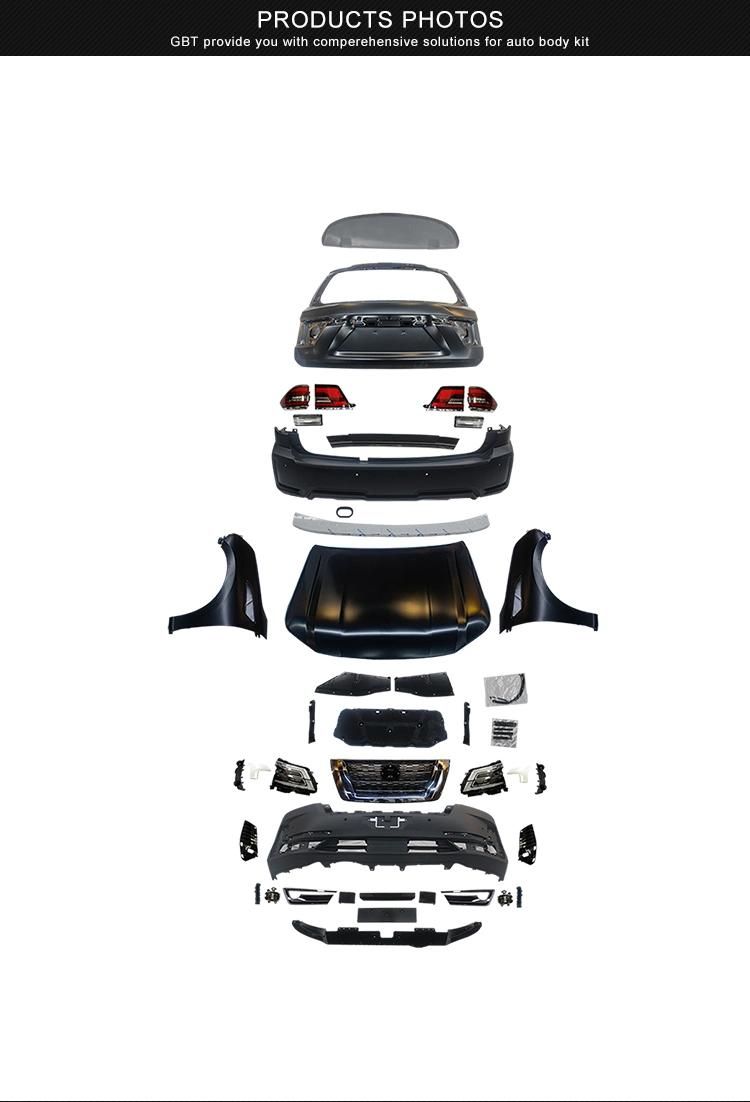Gbt Car Automotive Exterior Parts Front/Rear Bumper for Nissan Patrol Y62 Model