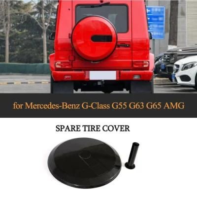 Dry Carbon Fiber G63 Spare Wheel Tire Cover for Benz Mercedes W463 G Class G63 G500 G550 G55 G65 Amg 2004-2018