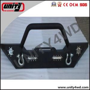 4X4 Offroad Wholesale Front Bumper with Lights for Jeep Wranlger Jk 07
