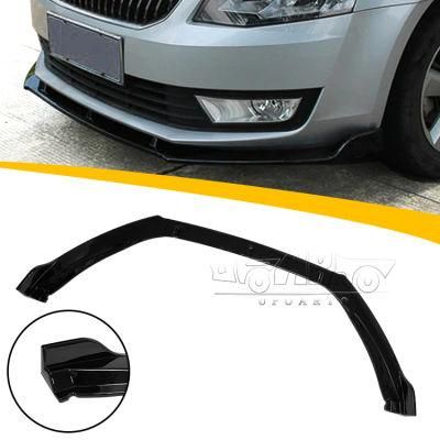 Car Parts for Skoda Octavia 5e MK3 3 Parts Front Bumper Spoiler Front Lip Splitter 2014 2015 2016 2017 2018