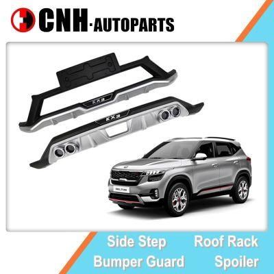 Auto Accessory Plastic ABS Front Guard and Rear Bumper Diffuser for KIA Seltos 2020 Kx3