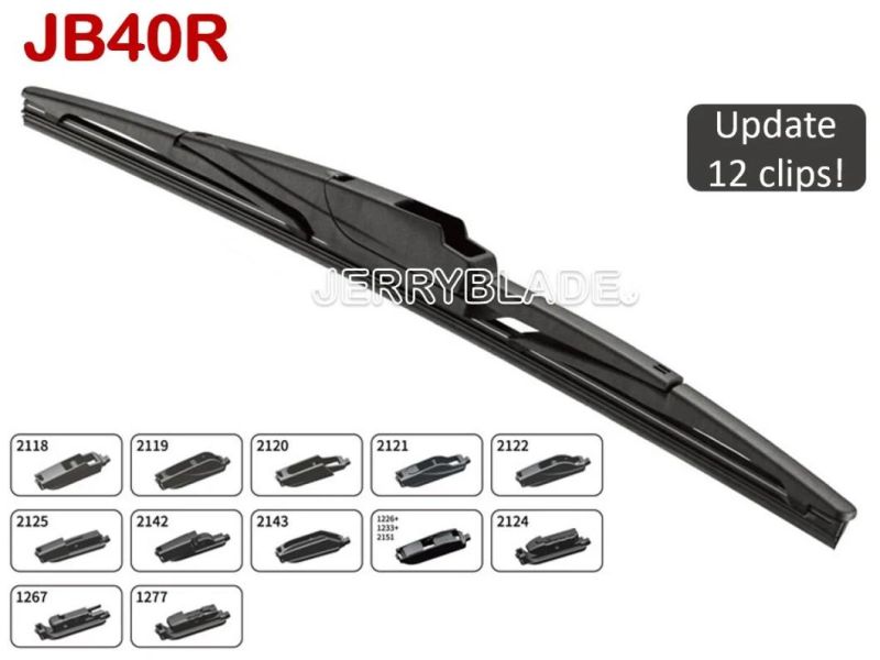 Multifunction Rear Wiper Blade Update with 12 OE Adapters for All Vehicles,Windscreen Wiper Blade,Car Universal Windshield Wiper,Multiclips Rear OE Wiper Blade
