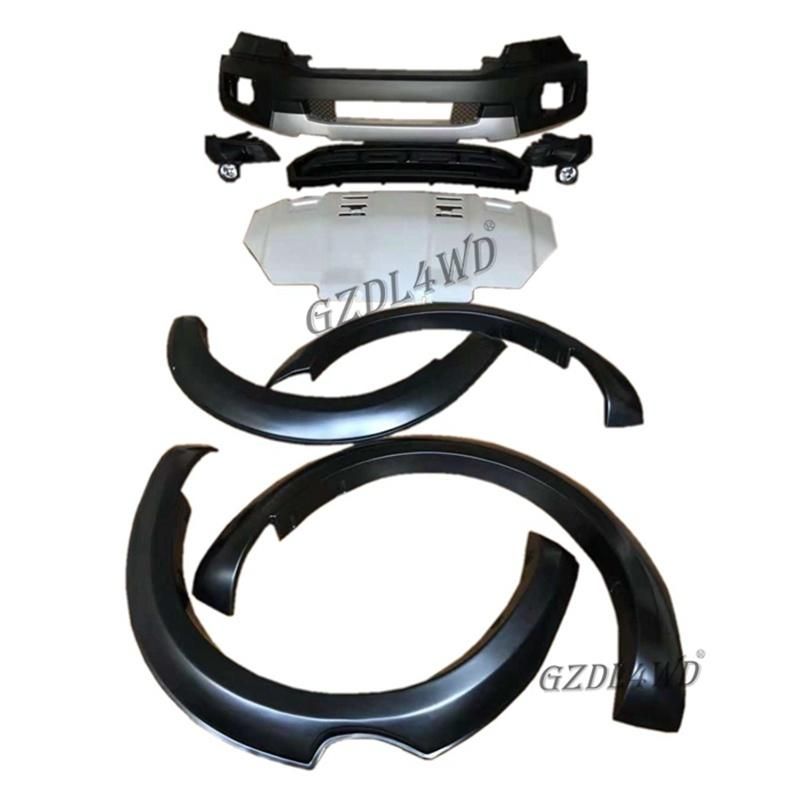 ABS Facelift Car Body Bumper Kits for Ranger T6 12 Upgrade T7 19 Raptor