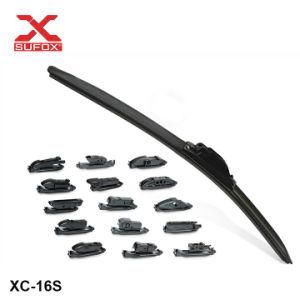 High Quality Factory Auto Wiper Blade with 9 Adapters Frameless Windshield Wiper Blade Wholesale Silicone Rubber Wiper Soft Durable Wiper