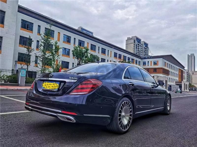 2020 Maybach Style Body Kit with Lights for Benz S Class W222 2014-2020