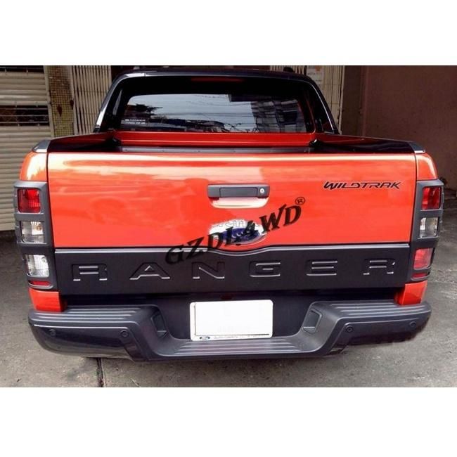 Trunk Rear Scuff Guard Rear Door Plate for Ranger T6 T7