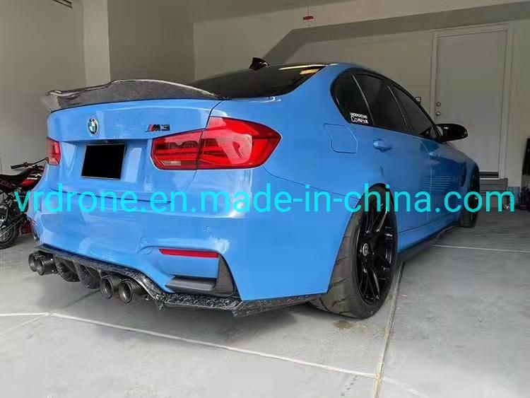 BMW Carbon Fiber Car Part for M3m4 F80f82 V Real Carbon Fiber Front Lip BMW CF Car Part