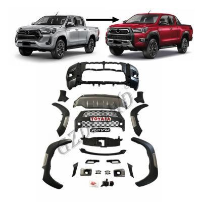 2021 Car Conversion Kits Facelift Kit for Hilux Revo Upgrade to Hilux Rocco