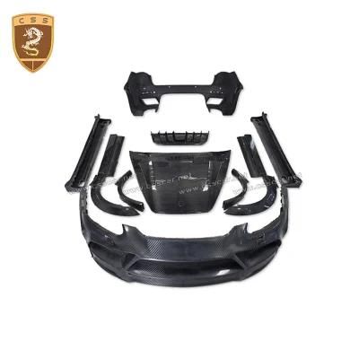 Fiberglass Mix Carbon Fiber Material Mansory Style Auto Body Kit for Pors-Che Cayenne 958