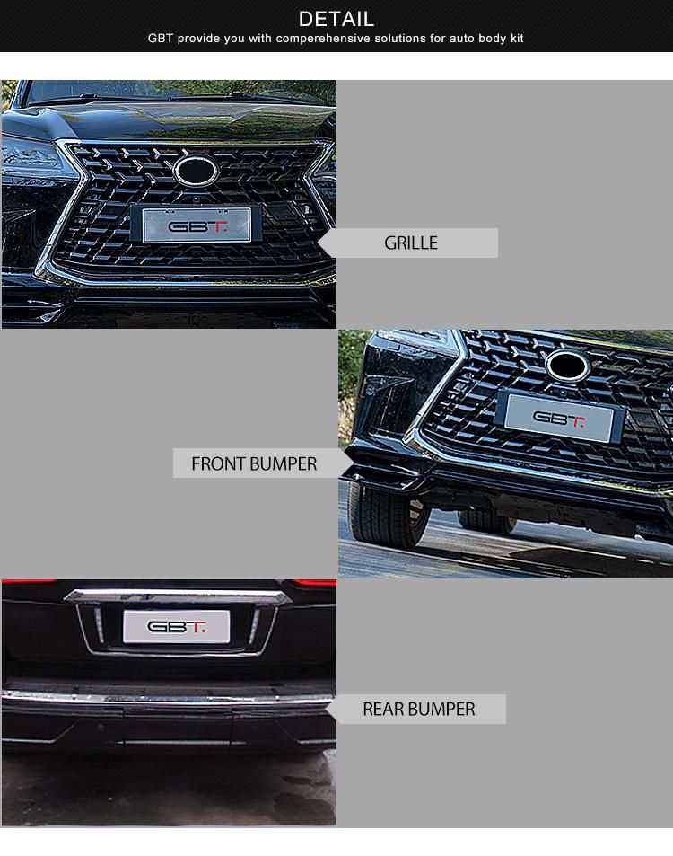 Gbt Auto Parts 2021 Body Kit Front/Rear Bumper for Lexus 570 Lx570 Td Model