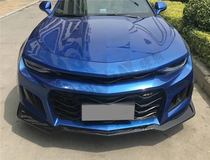 Zl1 Style Front Rear Bumper Lips Full Set Body Kit for Chevrolet Camaro 2016-2018