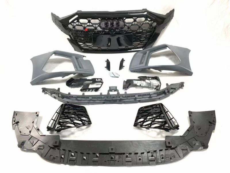 Body Kit RS3 Mid-Net Front Bumper Grille Modification Audi A3