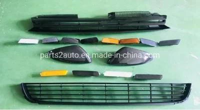 VW Golf 6 Gti Front Grille Mirror Cover, VW Golf VI Gti Modified Mirror Cover, 5K0 857 537 5K0 857 538