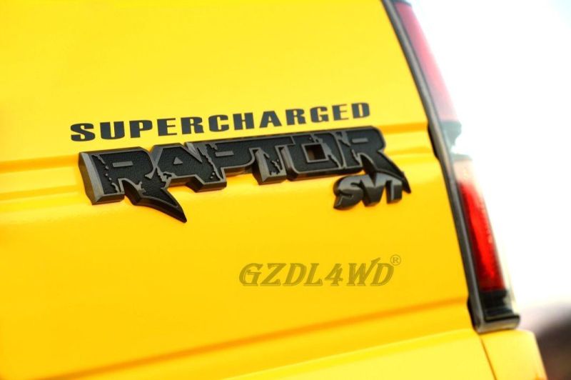 Raptor Logo SUV Tailgate Emblem Rear for Ford F150