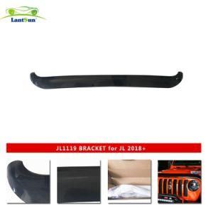 Black ABS Engine Hood Protection Bracket for Jeep Jl Car Accessories