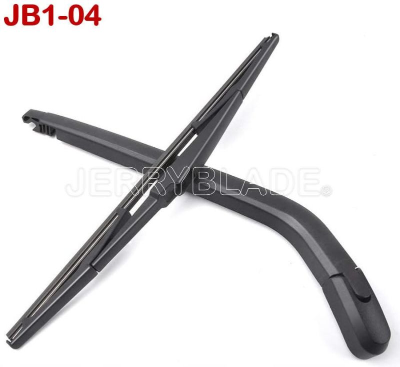 Rear Wiper Arm Blade Kit OE Replacement for Mitsubishi Outlander 2003-2006 350mm, Back Windscreen Wiper Assembly Windshield Windscreen Rear Window