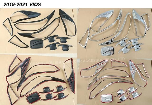 3m Protection Auto Parts Car Decoration Body Kit Combo Set for 2013-2021 Vios