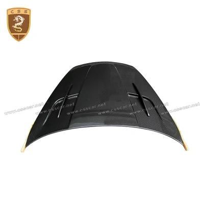 High Quality Misha Style Carbon Fiber Car Front Engine Hood Bonnet Cover for Porsche Cayman 987