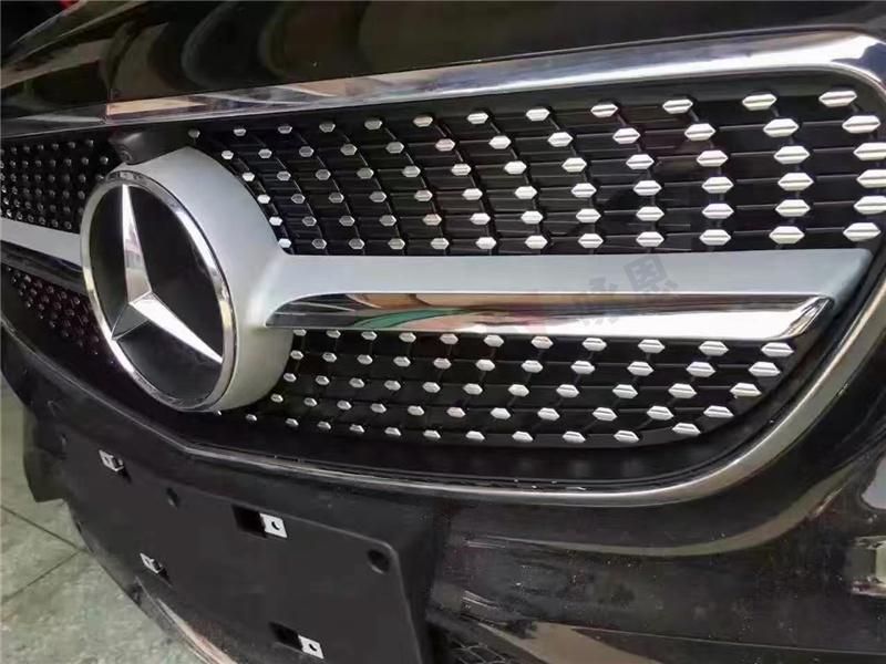 Diamond Style Car Front Grille for Mercedes Benz E Class W213 2016-2020
