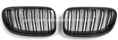 for BMW E92 Double Lines Gloss Black Customized Grille 2006-2009