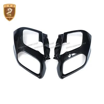 OEM Style Dry Carbon Fiber Rear Diffuser Wrap Angle Decoration Auto Parts for 812 Superfast