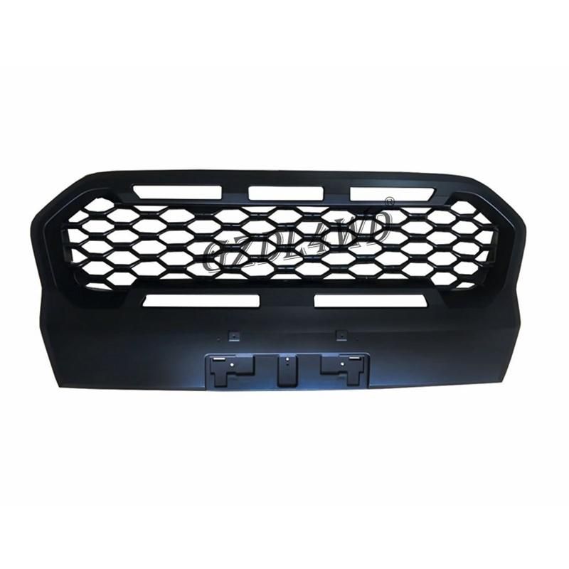 Picup Wide Fender Flare Car Front Grille for Ford Ranger MK3 T8 Wildtrak
