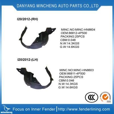 China Factory Car Fender Liner Fender for Toyota Reiz 2011