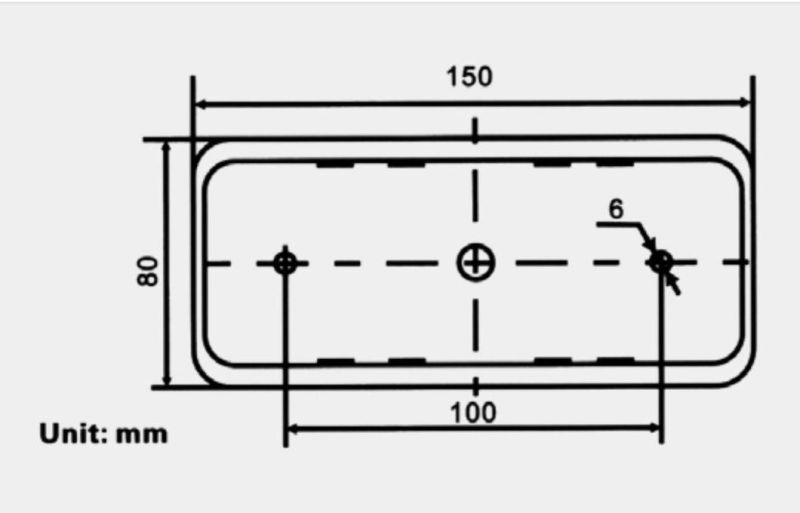 Emark 9-33V LED Trailer Truck Lamp