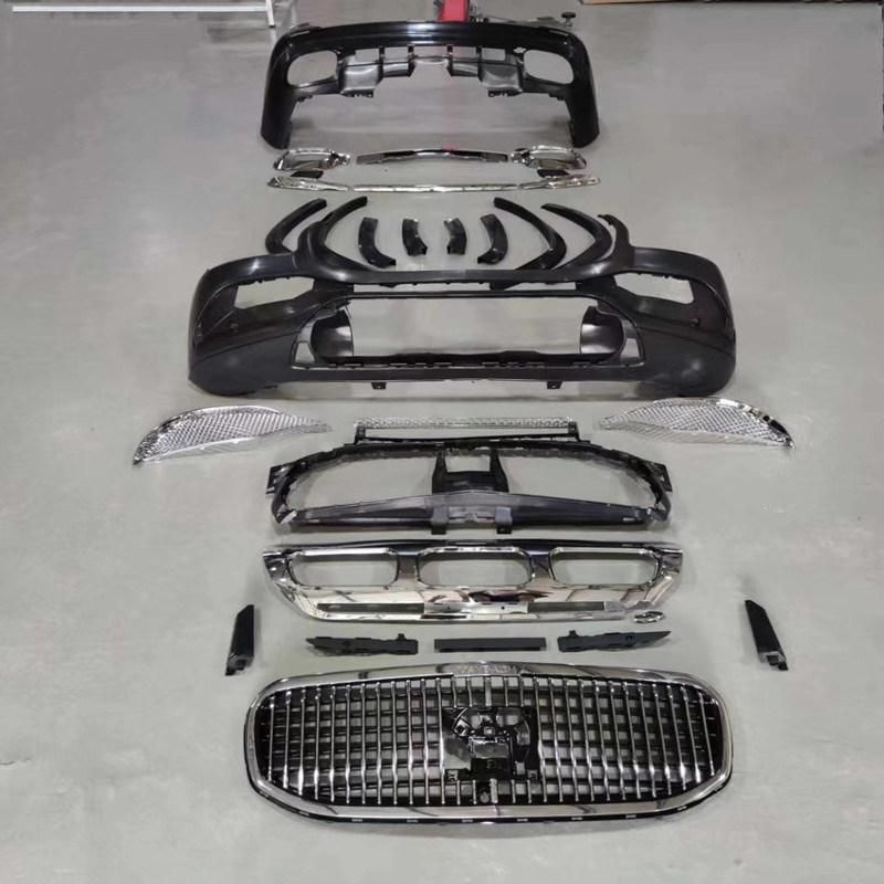 Hot Sale Refit S65 Car Front Bumper for Mercedes Benz S-Class W222 Modified S65 Bodykit 2014-2017 2018-2020