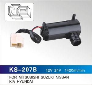 Windshield Washer Motor Pump for Mitsubishi, KIA, Hyundai, Suzuki, Nissan and More Cars