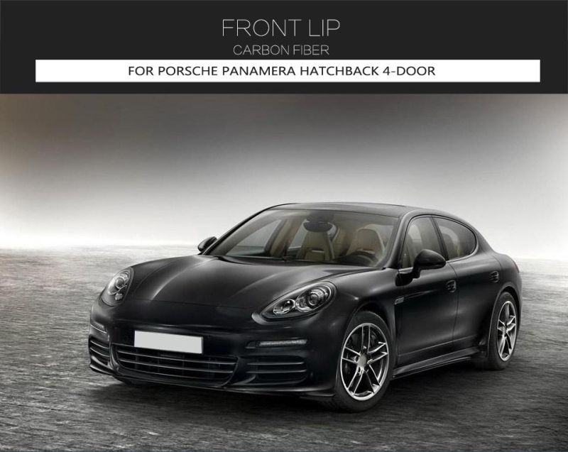 Carbon Fiber Front Lip for Porsche Panamera 970 Hatchback 4-Door 2014-2016