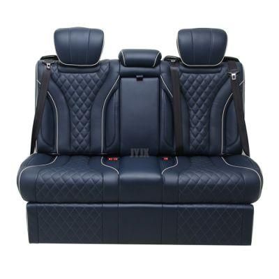 Jyjx056 Luxury Leather Universal Minivan Car Folding Electric Rear Seat with Slide