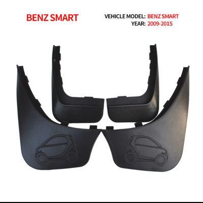 Auto Mud Flaps for Benz Smart Splash Guard for Car Protection Fender