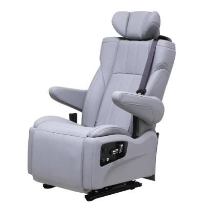 Jyjx033 Luxury Adjustable Armrest Swivel Power Car Seat for Campervan Van Minibus